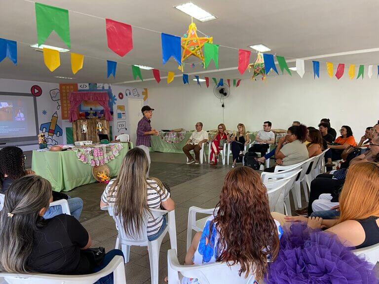 Seduc promove workshop junino para participantes do Festival de Quadrilhas Escolares Festival de Quadrilhas Juninas