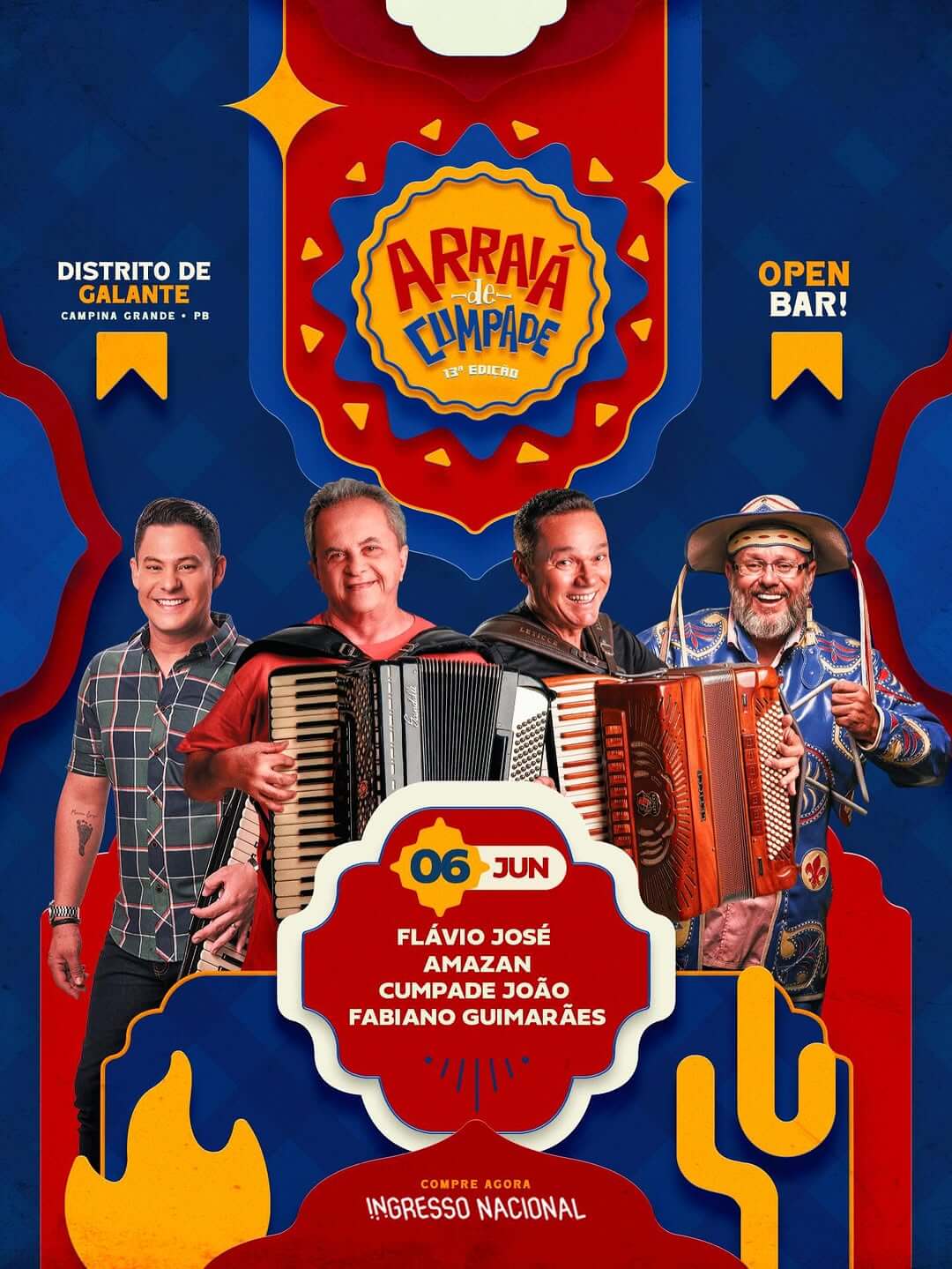 Arraiá de Cumpade (06/06/2026)