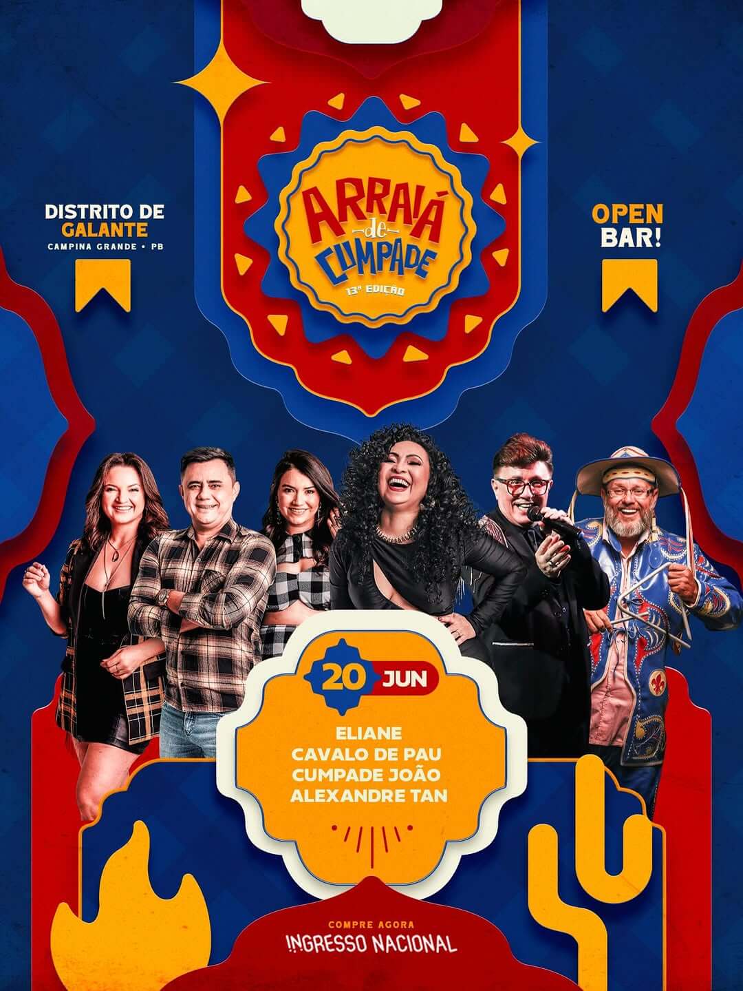 Arraiá de Cumpade (20/06/2026)